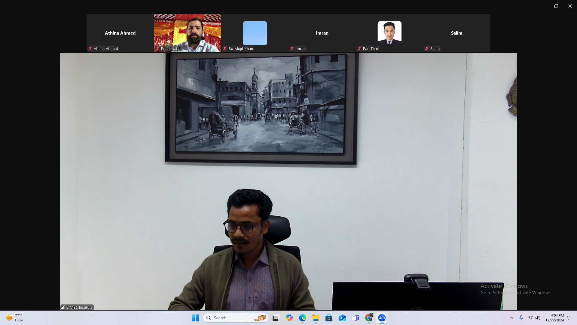 SIMEC Webinar Series on the Rohingya Issue: Ending Refugeehood: Rohingya Youth Voices