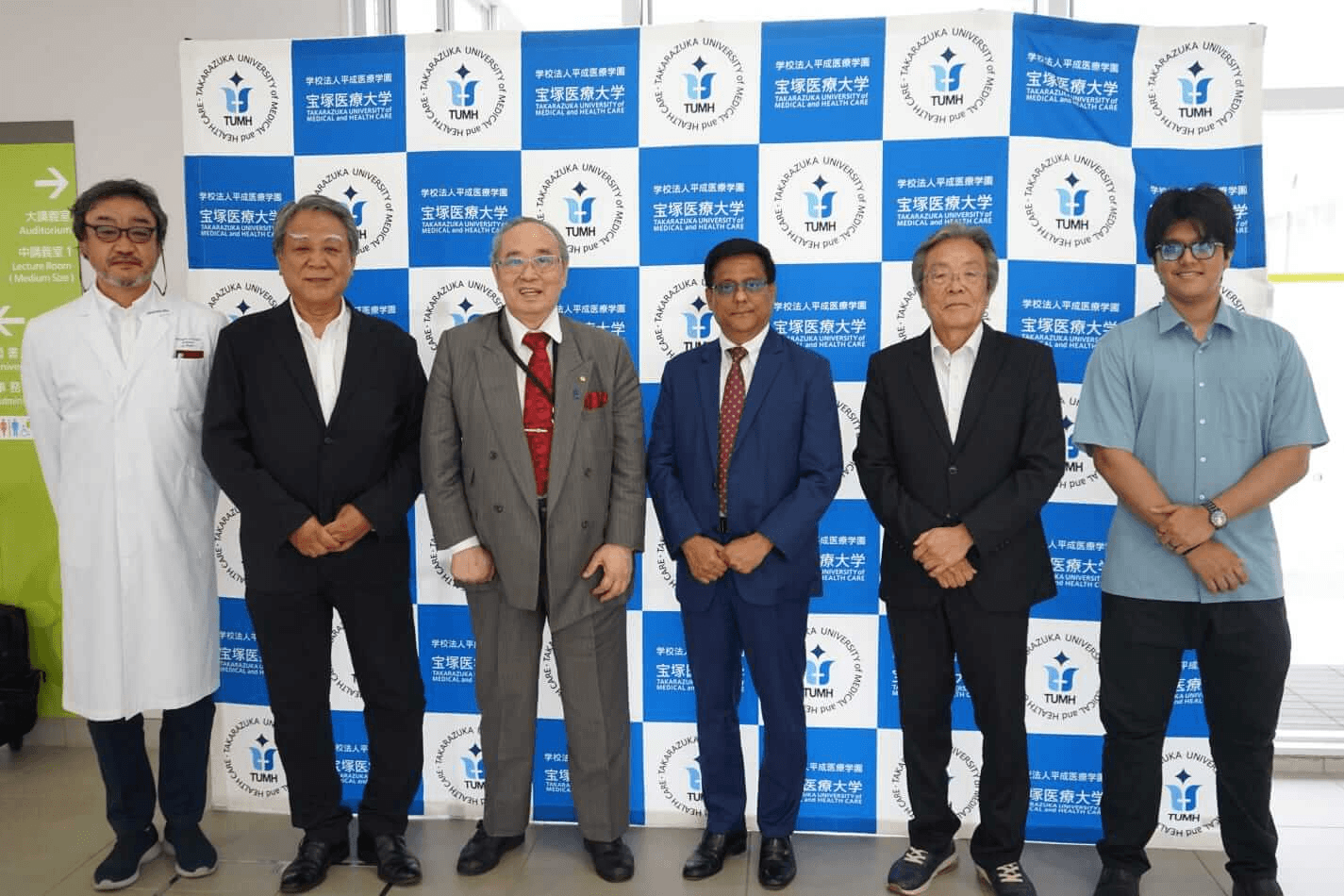 The Honorable Founder Chairman of SIMEC Research Center, Engr. Sardar Md. Shaheen has visited Takarazuka University of Medical and Health Care