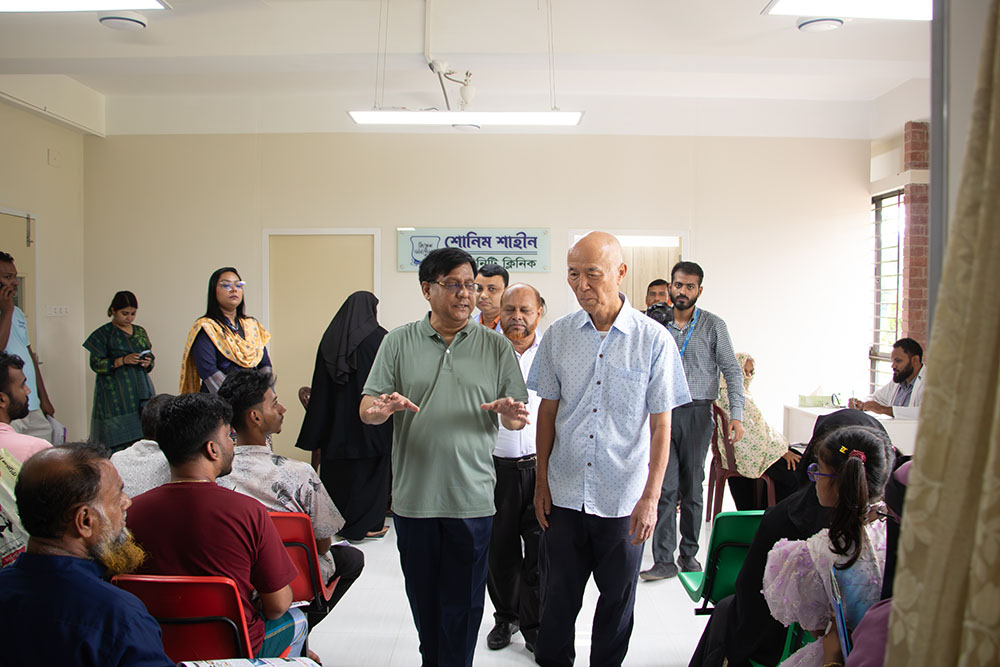 Foreign Deligates Visit - 28/08/2026 - Shonim Shaheen Community Clinic